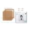 Wexel Art 12'' x 12'' Acrylic Floating Frame for Album Covers with Gold Hardware